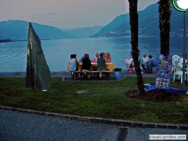 Sommernacht am See