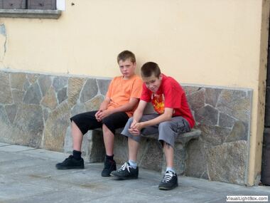 Lukas und Jan ... müde?