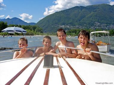 Fototermin im Maggiadelta.