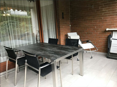 grosser Balkon